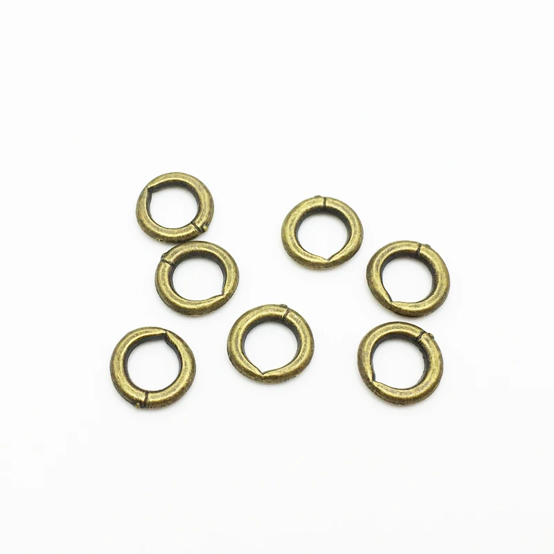 100 шт./лот новые круглые Бронзовые Подвески 10 мм винтажный браслет ожерелье делая