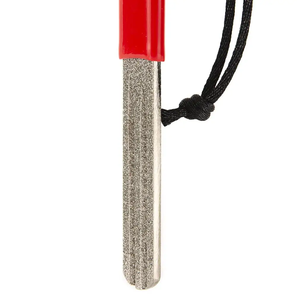 Fishing Tool Outdoor Dual Groove Fish Hook Sharpener Fine Grinding Sharpening Box Professional Diamond Grind Tools | Спорт и