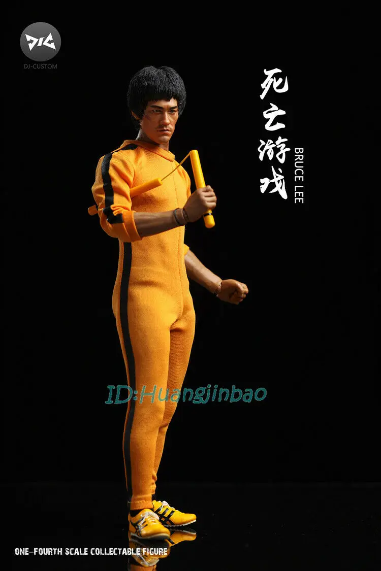 DJ-CUSTOM 1/4 масштаб Брюс Ли фигурка модель ABS Игра смерти в наличии Новинка |