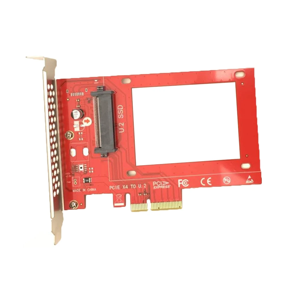 Адаптер PCI-E X4 для NVME Intel P3700/3600/4500/750 2 5 дюйма NVMe U.2 жесткий диск SSD SF8639 | Компьютеры и