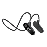 tws bone conduction wireless headphones bluetooth 5 2 earphone not in ear ipx7 waterproof sport running headset with mic