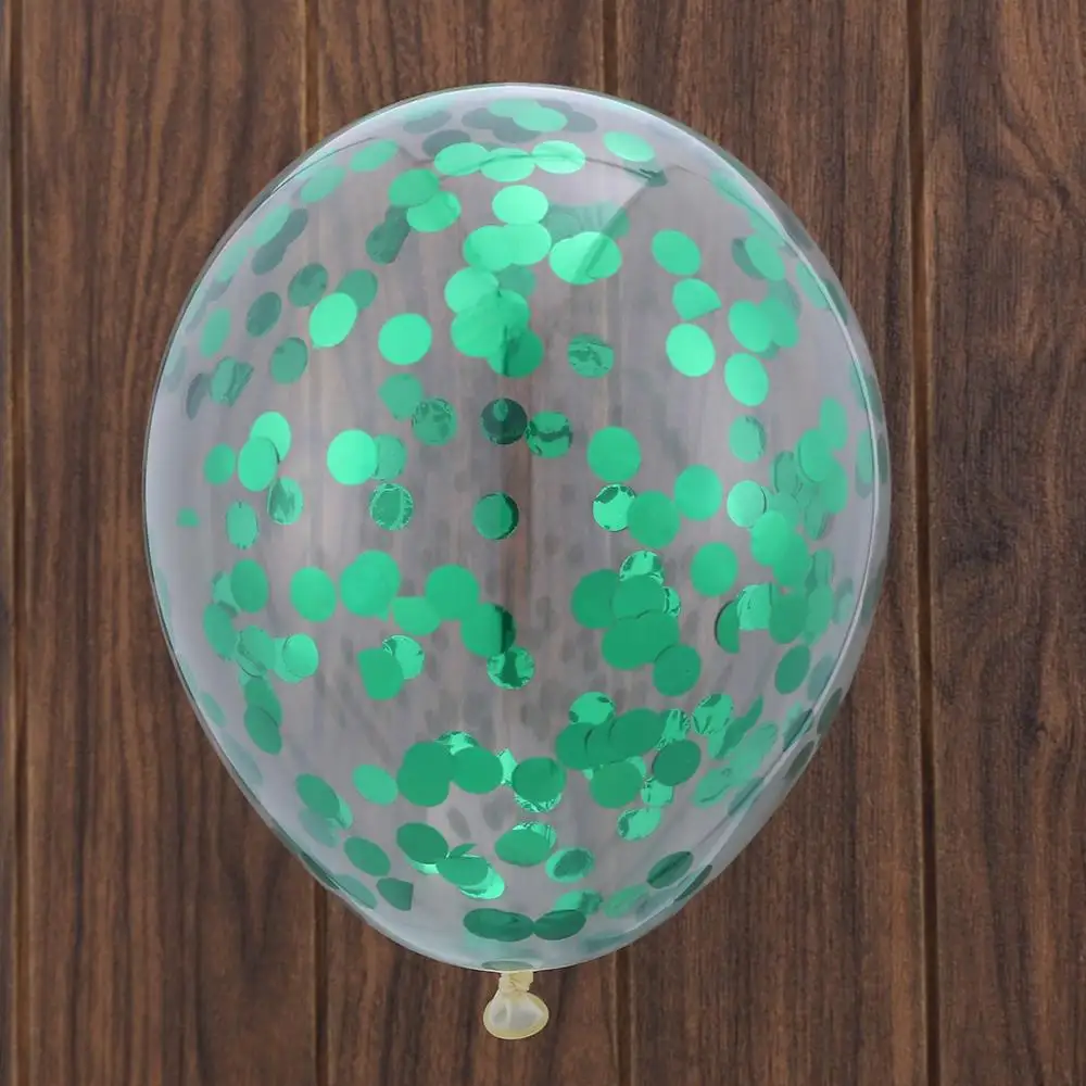 

5 шт. латексных шаров с красным сердцем Partigos