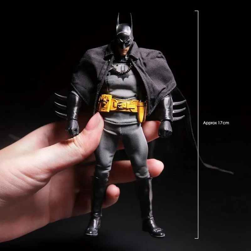 

Noirtoyz 3901dx 1/12 Dark Knight Bat Hero Figure Model 6 inch Soldier Action Doll Full Set Toy for Collection