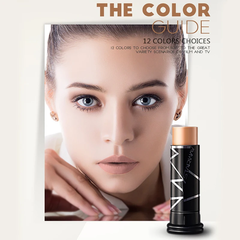 Основа для макияжа STARWAY контурный консилер лица с полным покрытием основа