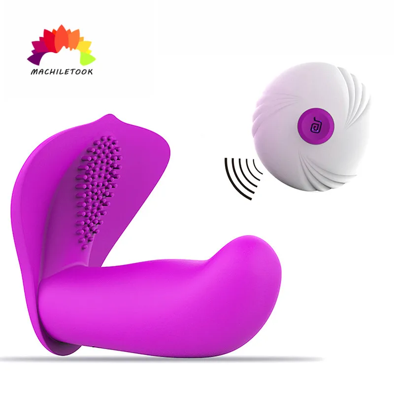 Носимый Женский Вибратор с пультом дистанционного управления и 10 режимов