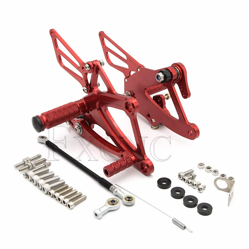

For Honda CB 500F 400F CBR 500R 400R 2013 2014 2015 2016 2017 2018 2019 Adjustable Rearset Footrest Footpeg Footrest Rear Set
