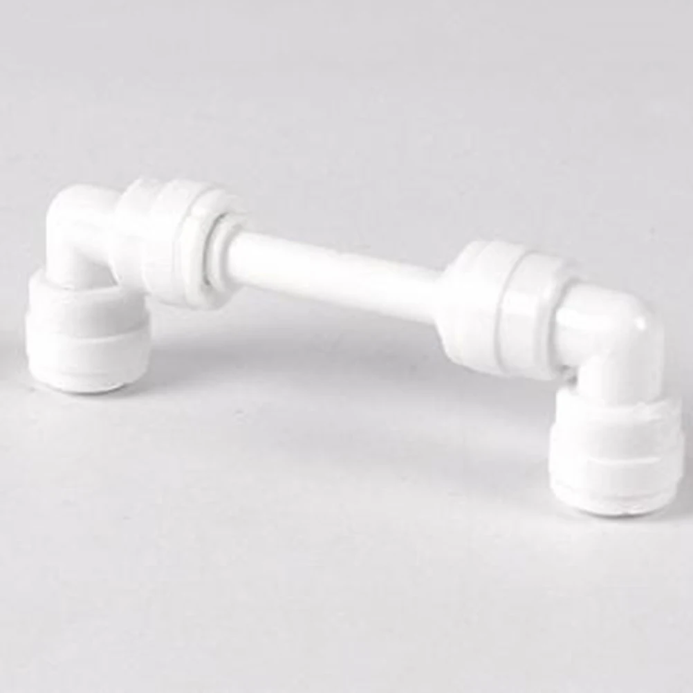 1/4 &quot 1/4&quot OD труба POM фитинг шланг Колено быстрый соединитель Аквариум RO фильтр