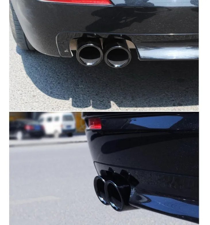 Глушитель выхлопной трубы для BMW 5 Series F10 F11 F18 520i 523i 525i 528i 2 шт.|Шумоглушители| |