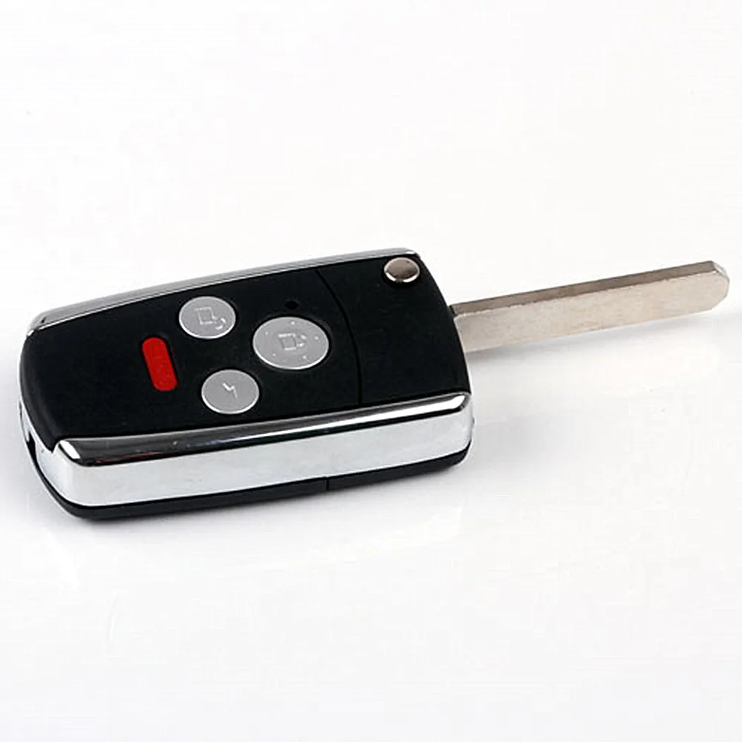 Складной автомобильный брелок WFMJ с 4 кнопками для ключей без ключа чехол Honda Civic