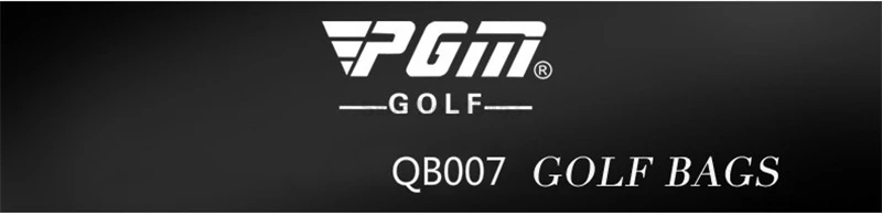 Pgm, стандартная сумка для гольфа, для клубов, посылка, дракон, Caddy, мужская, профессиональная, кожаная, водонепроницаемая, большая сумка для гольфа, оборудование для мужчин ts D0087