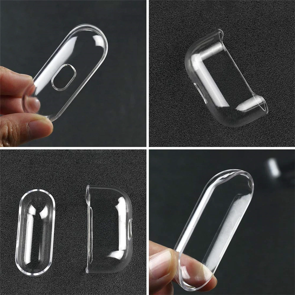 Чехол защитный чехол для Apple AirPods pro 2019 Прозрачный ударопрочный с полным покрытием
