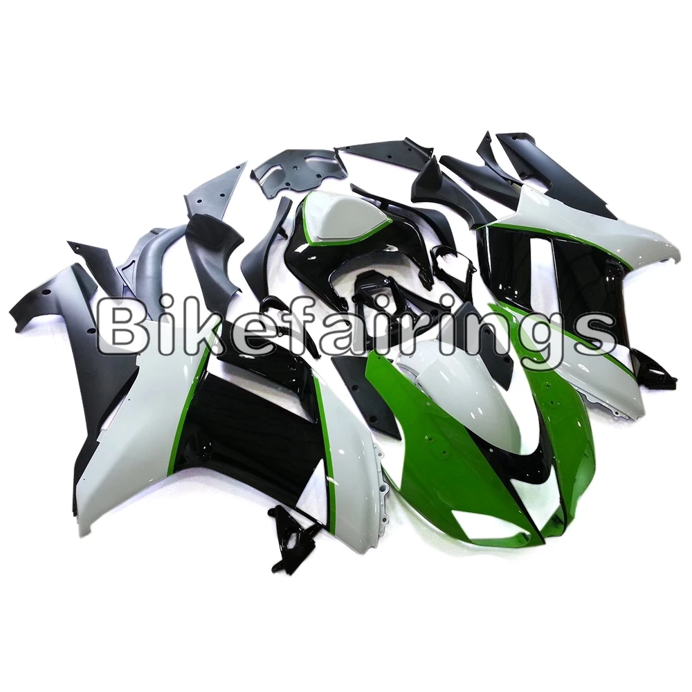 Пластик мотоцикл корпусов подходит для ZX-6R 2007 2008 07 08 ZX636R 636 впрыска ABS белого и