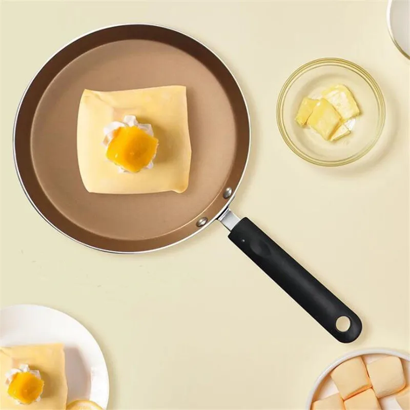 6/8/10 дюймовая антипригарная медная сковорода для жарки с керамическим покрытием