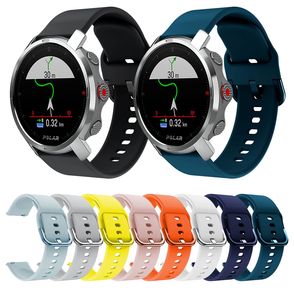 

Soft Silicone Strap for Polar Grit X Sport band for POLAR Vantage M POLAR IGNITE Watch Bracelet Watchband