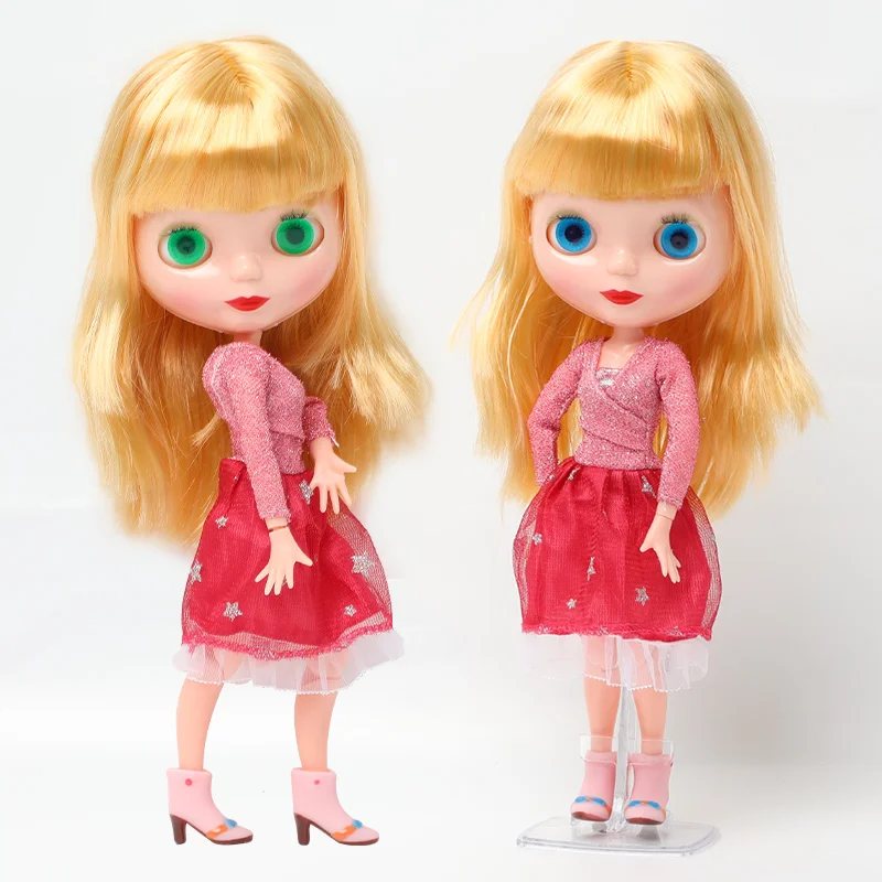 30 см Модная Кукла Blyth цветные длинные волосы шарнирные куклы BJD для девочек сделай