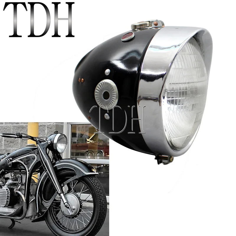 Урал Sidecar Cafe Racer винтажная фара для мотоцикла передняя ходовая BMW K750 KS750 R71 M72 цуndapp