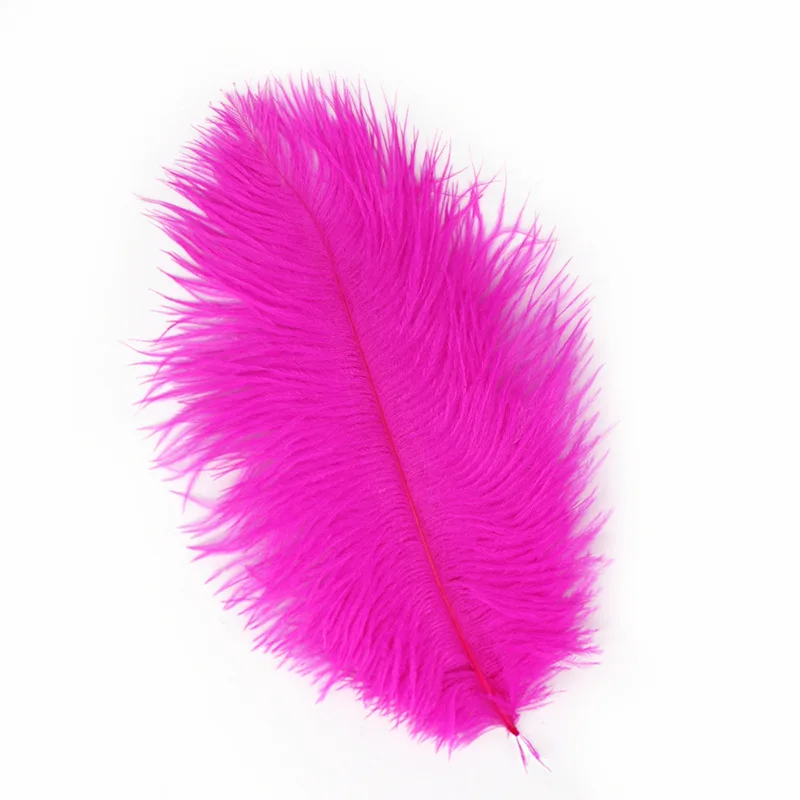 Страусиные перья 17 см для рукоделия Плюмаж кукол одевания свадебвечерние