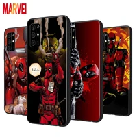 love marvel deadpool soft tpu cover for huawei honor 8s 8c 8x 8a 8 7s 7a 7c 7 pro prime ru max 2020 2019 black phone case