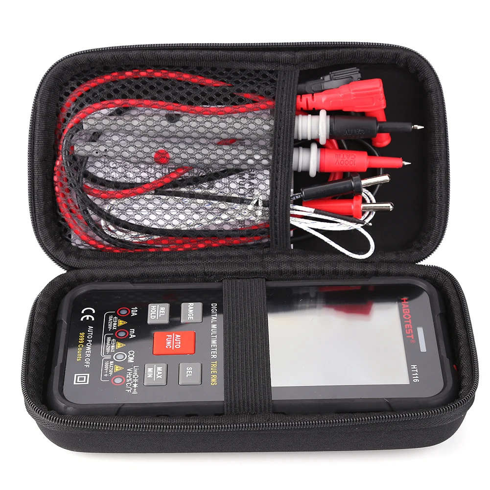 HT116 Auto Range 1000V 10A True RMS Digital Smart Multimeter AC DC Tester Volt Voltmeter Ammeter Ohm Voltage Current Meter | Инструменты