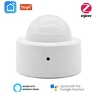 Умный инфракрасный датчик движения Tuya Mini Zigbee, автоматический детектор движения, интеллектуальная система управления