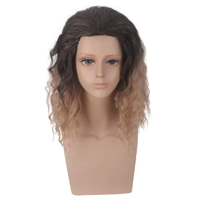 Парик для косплея аниме Аквамен Артур Карри термостойкие Вьющиеся Волосы