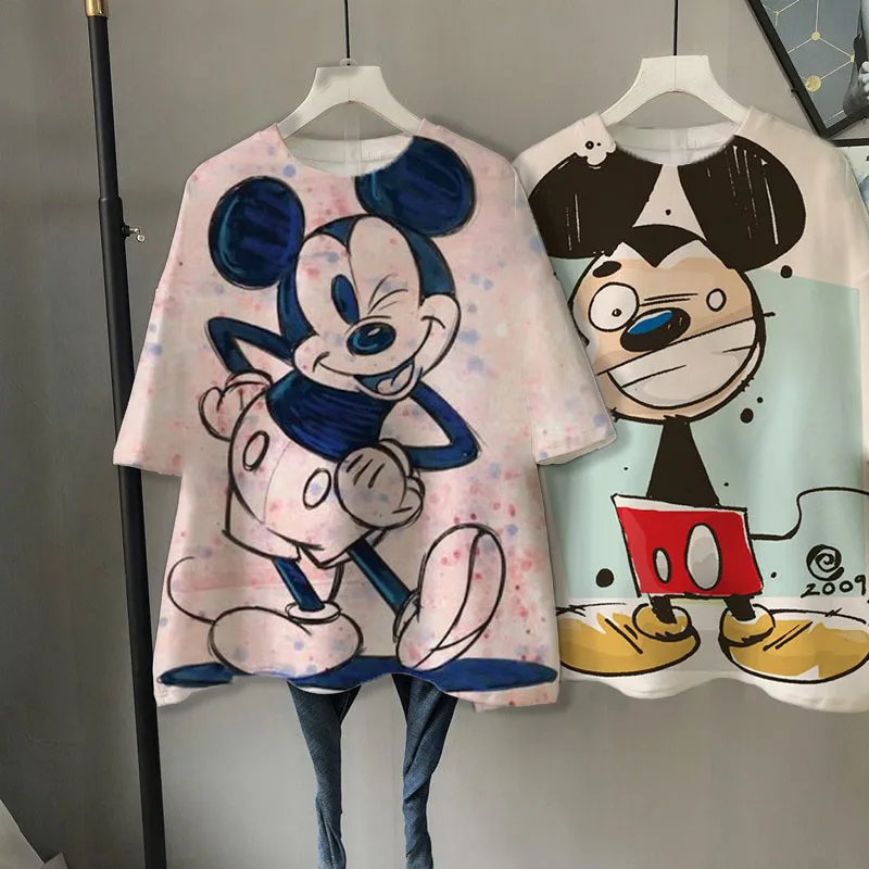 Футболка женская с коротким рукавом в стиле хип-хоп | Женская одежда