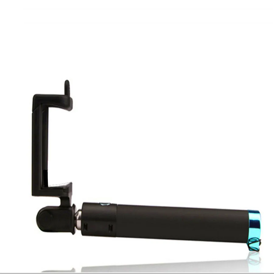 

Portable Extendable Monopod Self-Pole Handheld Wired Selfie Stick For iPhone For Smartphone Aluminum Alloy