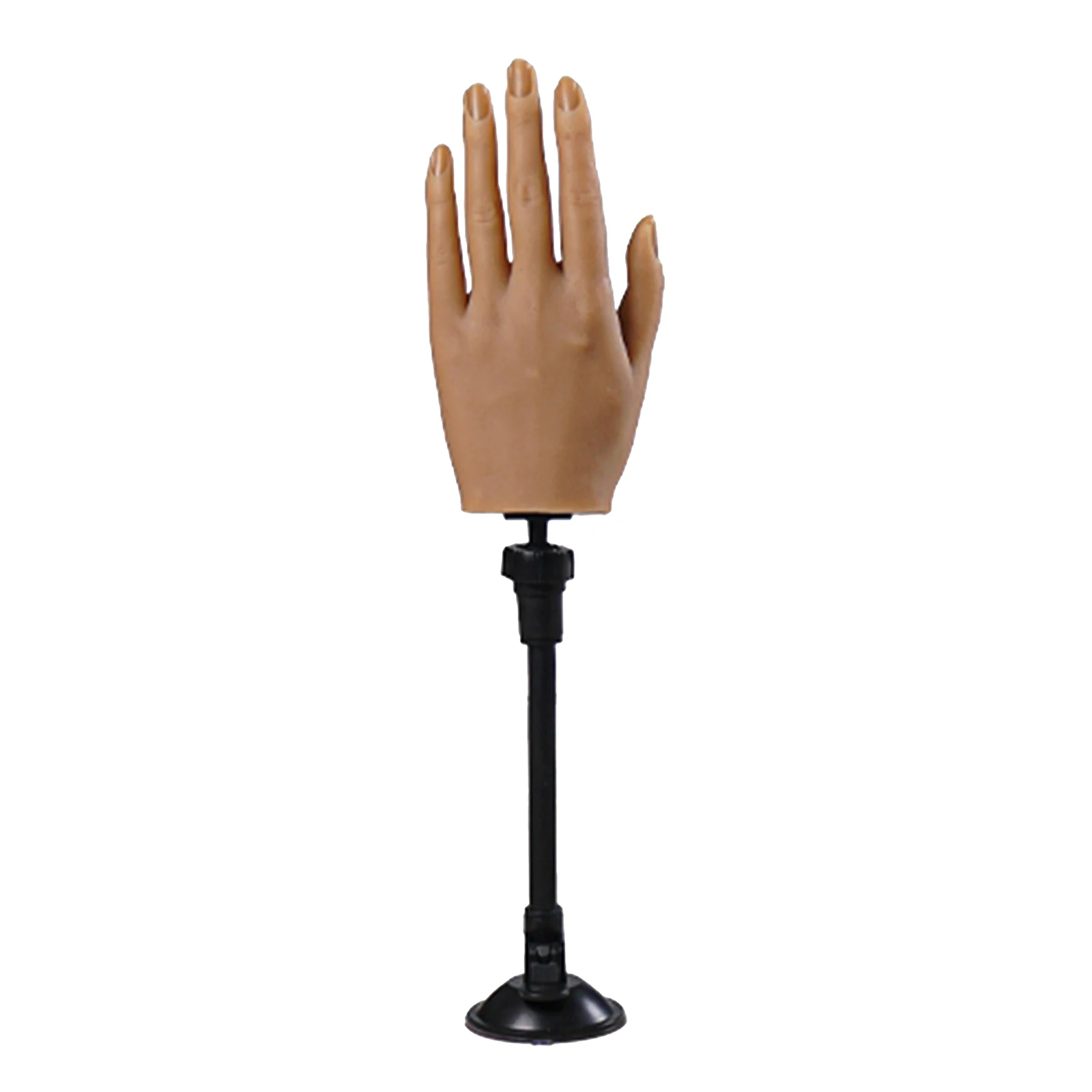 

Practice Nail Art Trainer Hand Tool Training Model Display Stand Holder Mannequin Flexible Finger Adjustable Display Hand Model