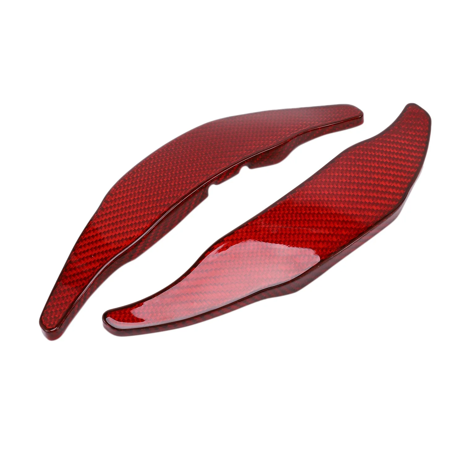Премиум Настоящее углеродное волокно красное весло переключения расширения