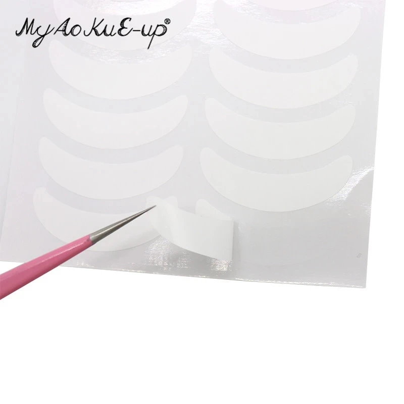 15 шт. бумажные патчи под глаза для наращивания накладных ресниц|paper patches|patch paperpad