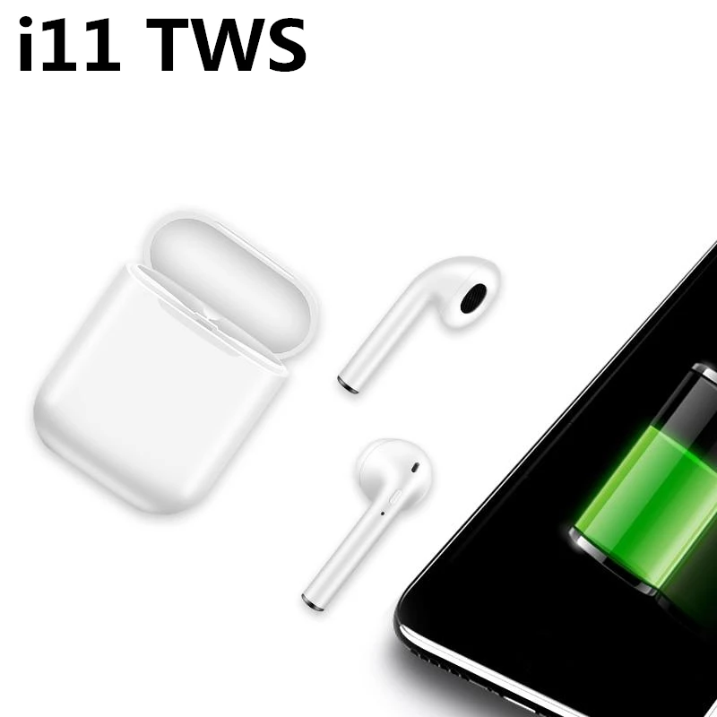 Оригинал I11 Tws Bluetooth гарнитура Беспроводные наушники HiFi стерео 5 0 мини