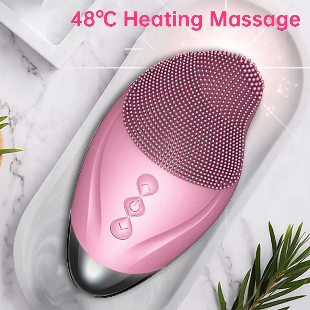 Ультразвуковая вибрационная электрическая щетка для очищения лица