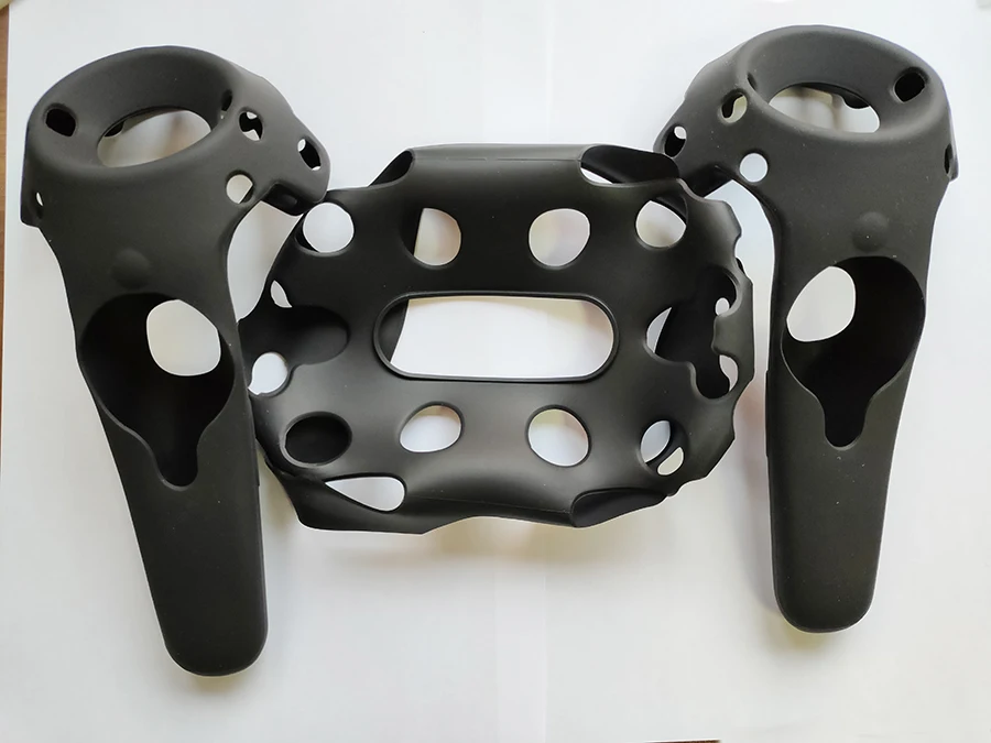 Силиконовый чехол для htc VIVE PRO VR гарнитура виртуальной реальности силиконовый резиновый VR очки шлем контроллер ручка чехол в виде ракушки