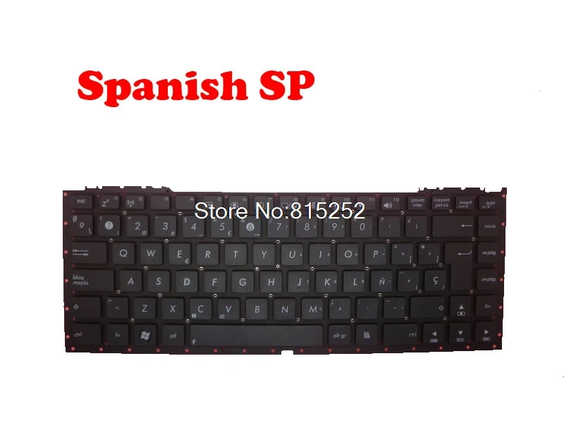 Клавиатура для ноутбука ASUS U33 U33JC U43 U43F U43JC U43SD Франция/Япония/Испания/Тайвань/AR 04GN031KAR00 04GN031KBE00