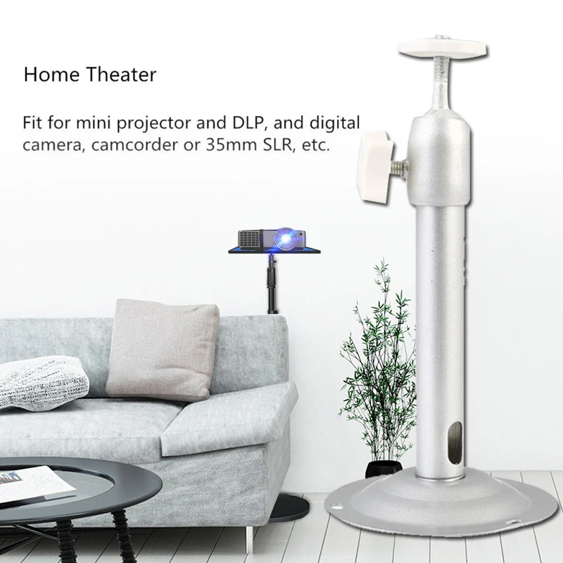 Подставка для проектора Регулируемый универсальный потолочный кронштейн