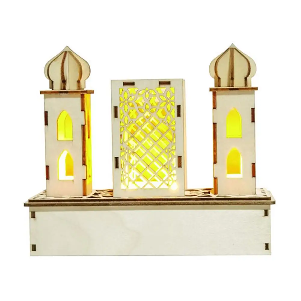 Рамадан ИД Мубарак деревянные украшения мусульманский ислам орнамент с