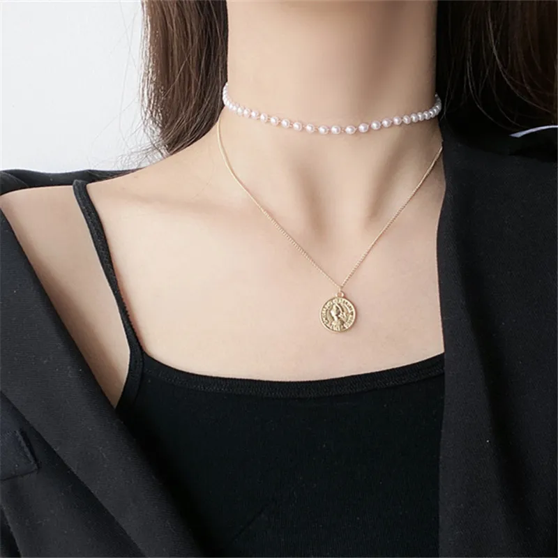 Ожерелье женское модное ожерелье в форме сердца с подвеской виде морских звезд и