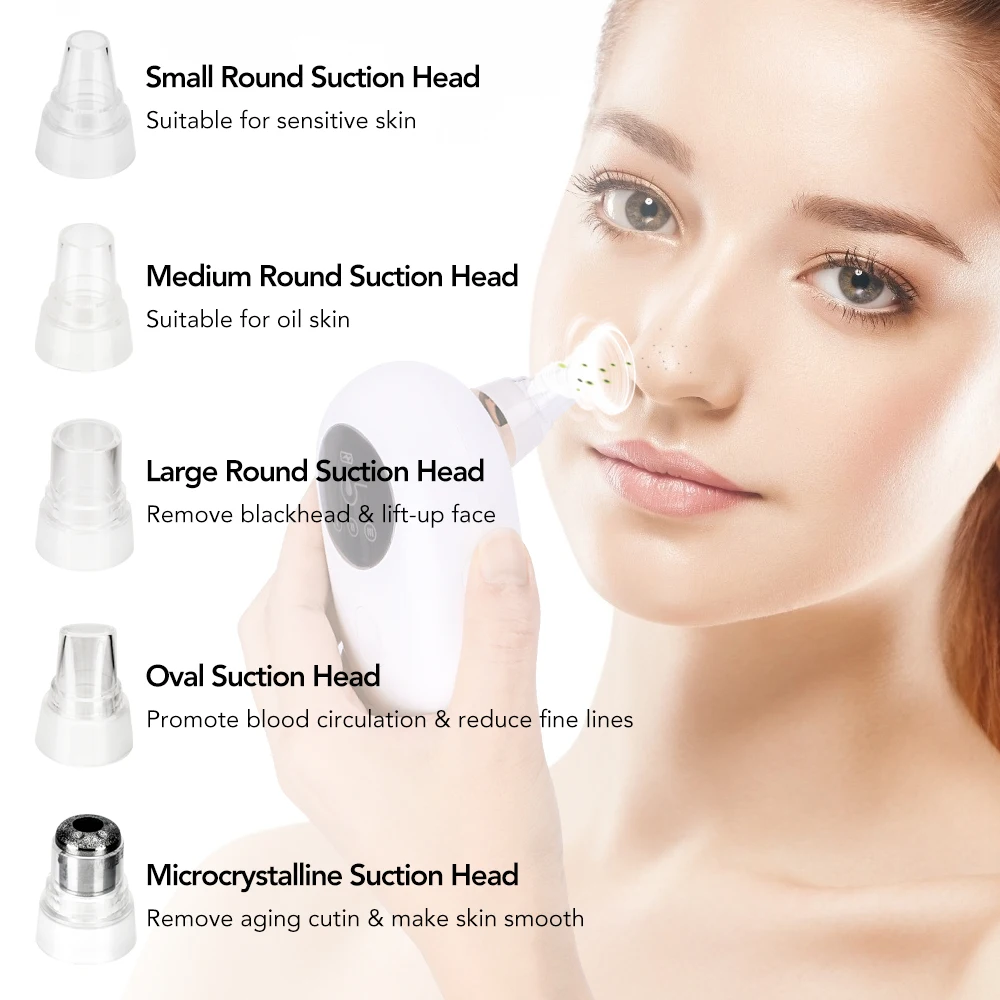 Мини средство для удаления черных точек в носу Т зоны поры акне вакуумный аппарат