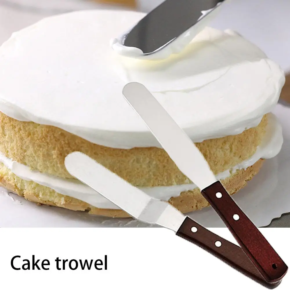 Лопатка из нержавеющей стали для украшения торта 6 дюймов глазури масла крема