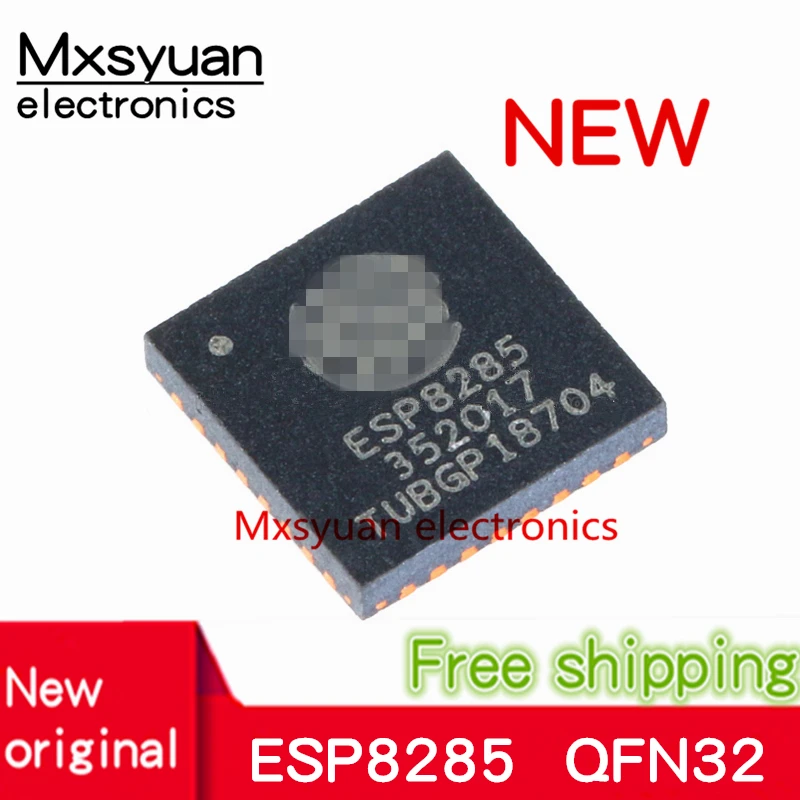 

5pcs~50pcs/LOT New original ESP8285 QFN32 WiFi chip with built-in flash 1mbyte
