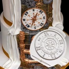 Античная силиконовая форма с компасом, Цветочная фотоформа, силиконовые формы для мастики, инструменты для выпечки шоколада, форма для мастики