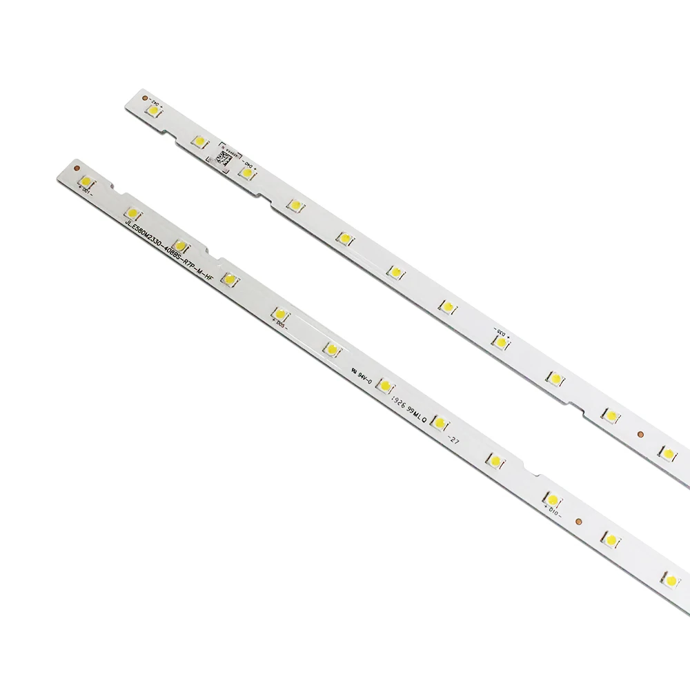 New 2 PCS LED backlight strip for Samsung UN58NU7100 UE58NU7100 un58nu710D UN58NU6080 LM41-00632A BN96-46866A JL.E580M2330-408BS |