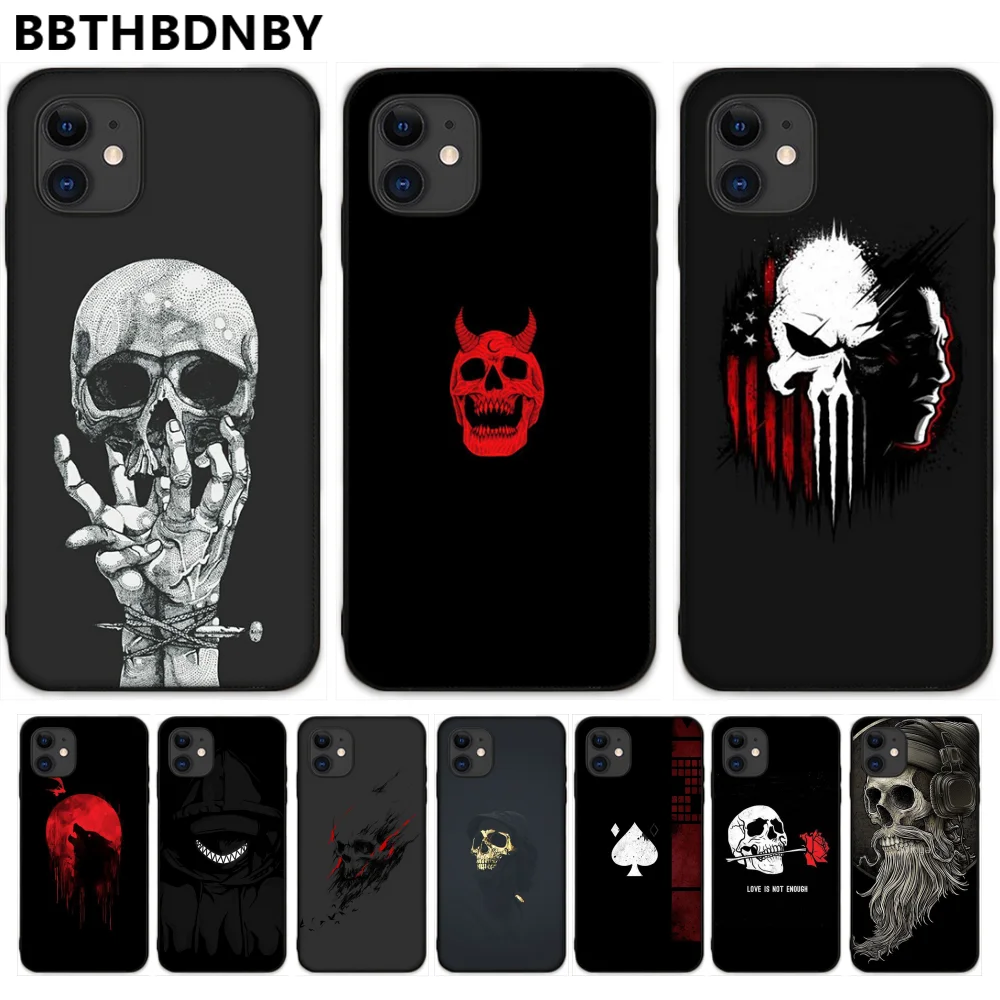 Чехол для телефона Grim Reaper Skull DIY с рисунком Bling iphone 5 5S SE 5C 6 6S 7 8 plus X XS XR 11 PRO MAX |