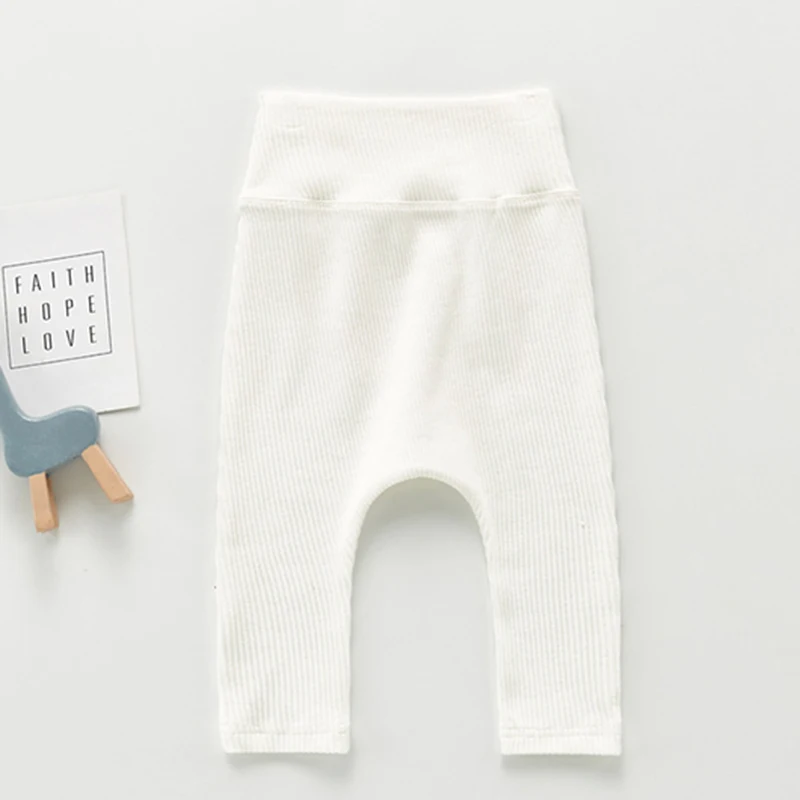 Хлопковые длинные штаны в Корейском стиле для новорожденных девочек Осенние