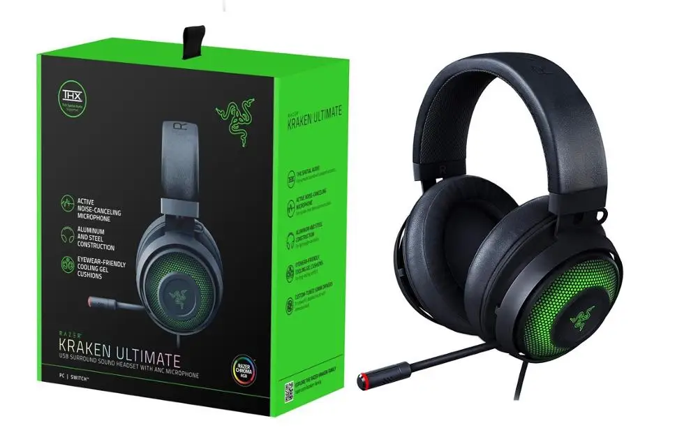 

Razer Kraken Ultimate USB Surround Sound Headset With ANC Microphone, Brand New & Free Shipping