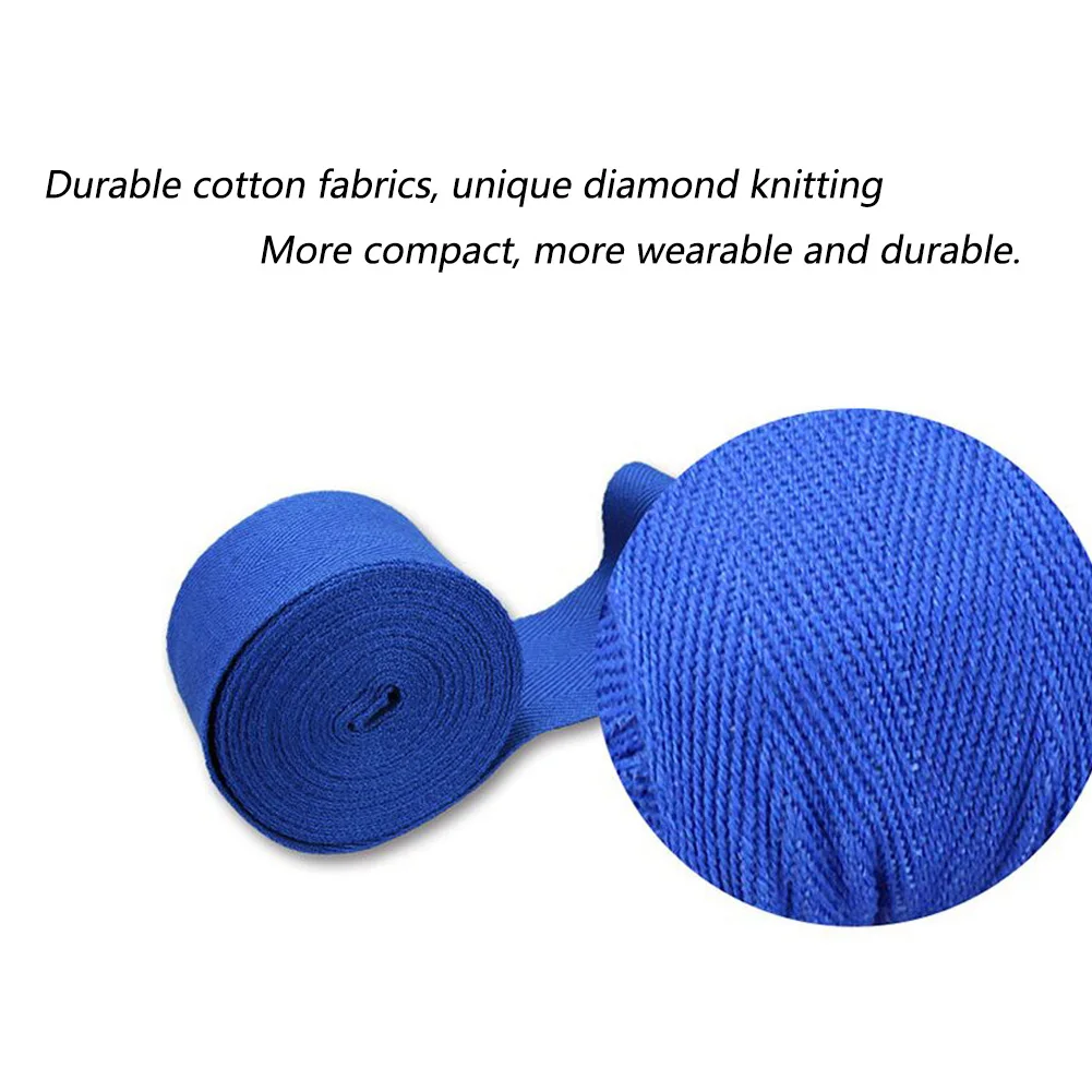 Хлопчатобумажная повязка боксерская искусственная ручная Боевая защита