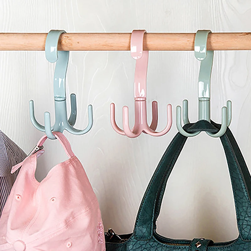 

Multifunctional Home Drying Racks Rotatable Hook Hanger Laundry Rack For Clothes Scarf Hat Socks JJJSN11384