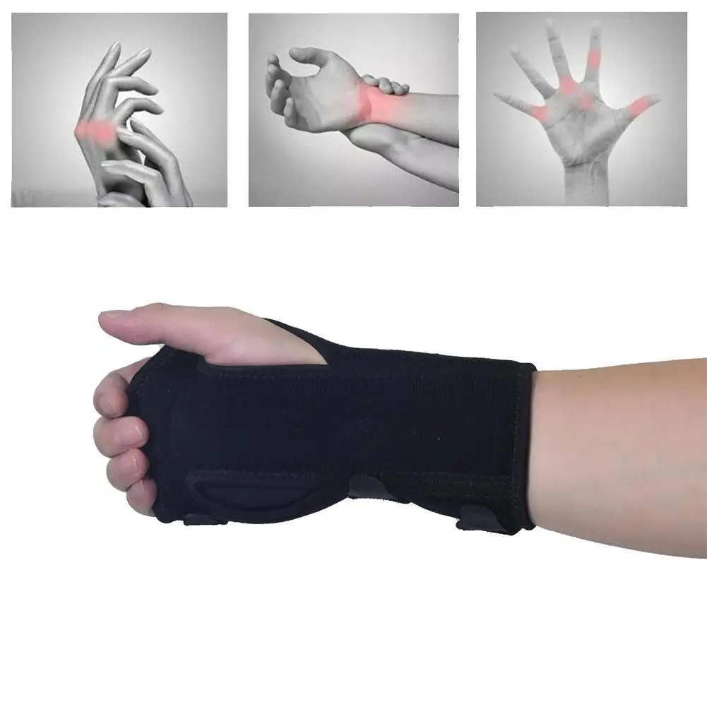 

1pcs Steel Support Wristband Comfortable And Breathable Pain Protection Arm Lightweight Outdoor Relieve Supplies Wrist Supp D9J0