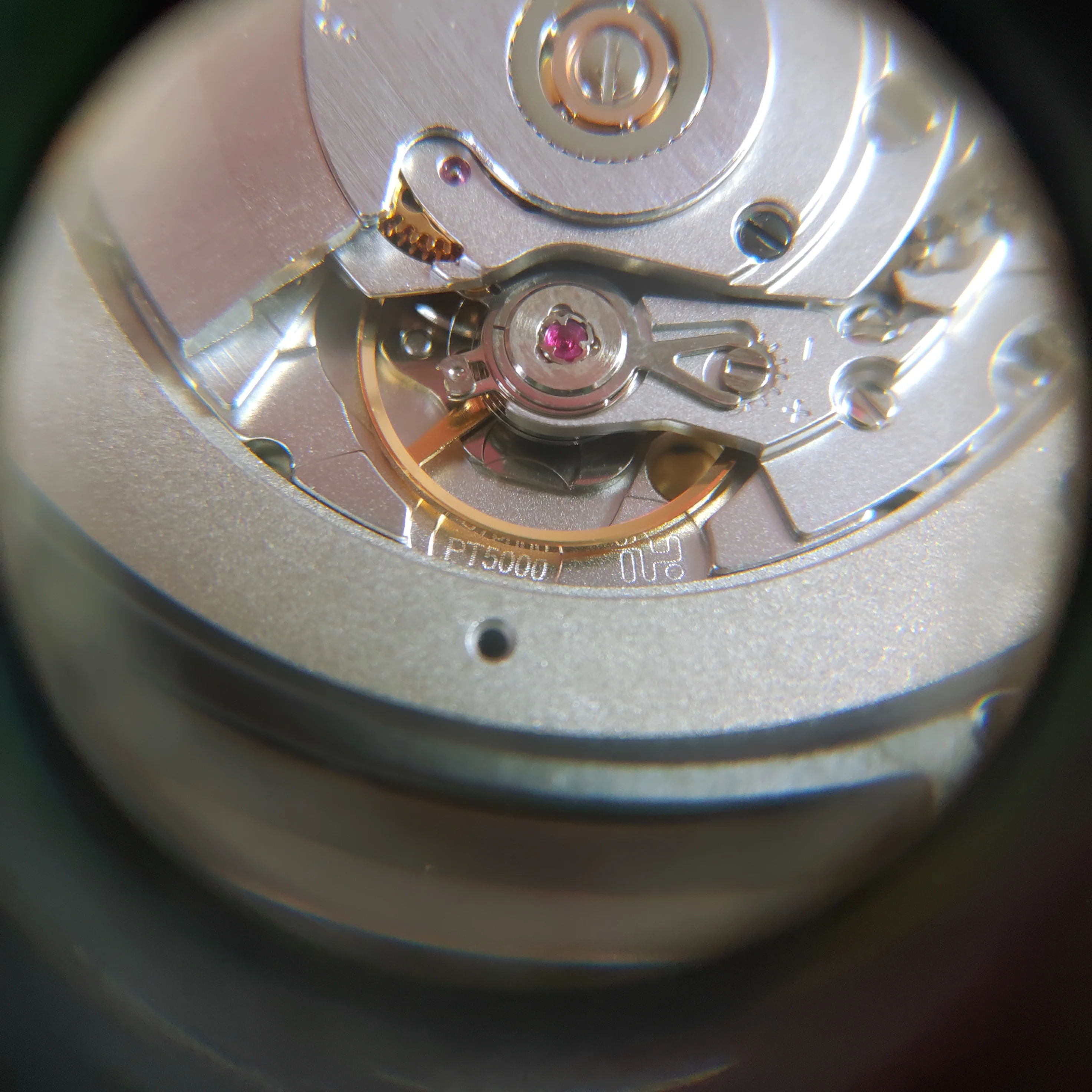 【Escapement Time】Automatic PT5000 движения пилота часы с Тип B или черный циферблат и 42 мм чехол