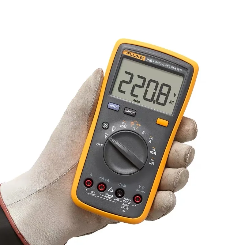 Цифровой мультиметр FLUKE 15B + 17B 18B измеритель температуры емкости сопротивления